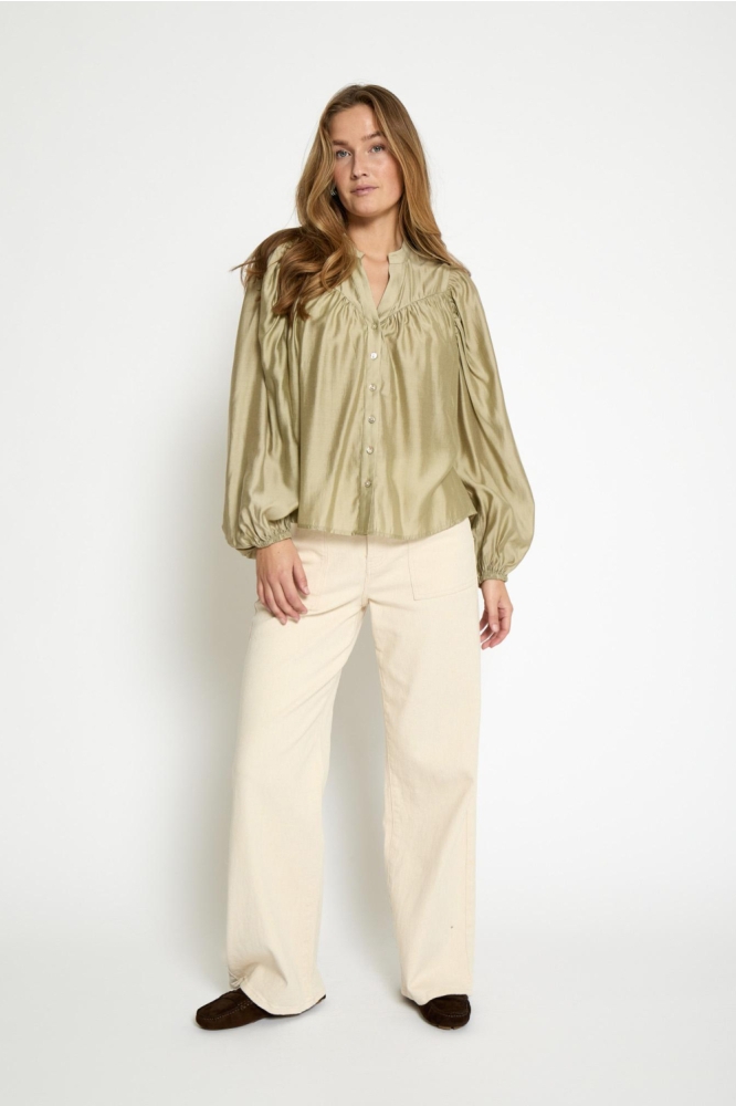 IDA SHIRT PC8358 0148 GRAY GREEN
